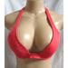 Victoria's Secret Swim | "Victoria's Secrets" Red Triangle Halter Bikini Top Size: S | Color: Pink | Size: S