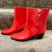 Kate Spade Shoes | Kate Spade Penny Rainboots | Color: Red | Size: 9