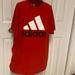 Adidas Tops | Adidas Size Large The Go- To Tee Shirt | Color: Red | Size: L