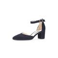 Gabor Women Court Shoes, Ladies Strappy Court Shoes,Heel Shoes,Ankle Strap,Strap Shoe,Heel Holder,Blue (atlantik),39 EU / 6 UK