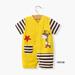 TOWED22 Girl One Piece Outfit Toddler Baby Girl Christmas Outfits Long Sleeve Jumpsuit Turkey Romper Ruffle Bodysuit Onesie Clothes Yellow