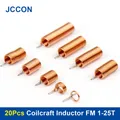 Inducteur de bobine FM fil de cuivre creux 20 pièces 1/2/3/4/5/6/7/8/10/11/25T
