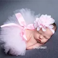 Dvotinst-Accessoires de photographie pour nouveau-né tenue princesse pour bébé jupe tutu pour