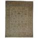 Canvello Hand Made Transitional All Over Indo Mahal Rug - 8'0'' X 10'0'' - Ivory - 8'0'' X 10'0''