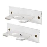 2Pack Baseball Bat Holder for Vertical Display Acrylic Bat Hanger Wall Mount T Baseball or Softball Bat Bat Rack