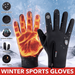 Winter Gloves Touchscreen Warm Gloves Insulated Anti-Slip Windproof Waterproof Thermal Ski Gloves for Men Women Cycling Riding Running