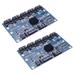 2X Controller Card Motherboard Sata Expansion Card 1 To 5 Port Sata3.0 6Gbps Multiplier Sata Port Riser Card Adapter