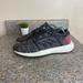 Adidas Shoes | Adidas Pureboost Go Black Gray Pink Running Shoes Size 8 B75667 Euc | Color: Gray/Pink | Size: 8