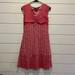 Athleta Dresses | Athleta Dhara Burnout Red Dress Women’s Size Small | Color: Pink/Red | Size: S