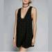 Free People Dresses | Free People Black Gold Soho Studded Shift Dress | Color: Black/Gold | Size: 6