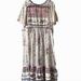 Zara Dresses | Girls Zara Floral Dress | Color: Cream/White | Size: 13/14