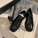 Gucci Shoes | Gucci Men Cordovan Lux Leather Shoes Black 10 Us (Gucci 9.5) 625281 It. | Color: Black | Size: 10