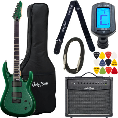 Harley Benton R-446 Green Metallic Set