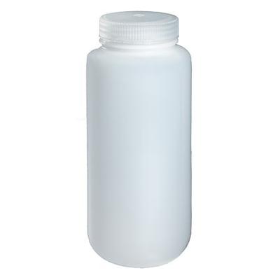NALGENE PLA-03178 Bottle,195 mm H,Natural,91 mm Dia,PK24