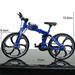 Mini Alloy Racing Bicycle Toy Mini Mountain Bike For Vehicle Home Decoration Fun Gifts for Child Teens Xmas Holiday Birthday