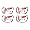 4X RC Car Metal Steel Wired Automatic Simulated for 1/10 RC Crawler Car Axial TRX4 SCX10 90046 D90