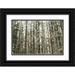 Marshall Laura 32x23 Black Ornate Wood Framed with Double Matting Museum Art Print Titled - Mossy Pines