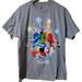 Disney Shirts | Disneyland Parks Resort 2014 Sleeping Beauty Castle Fantasia Mickey Grey Tee | Color: Blue/Gray | Size: S