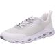 ara Damen Racer Sneaker, White/Silver,Silver-White, 42 EU