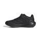 adidas RunFalcon 3.0 Elastic Lace Top Strap Shoes Sneaker, core Black/core Black/core Black, 38 EU