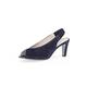 Gabor Peep Toe Slingback - Eternity 21.800 4 Navy Suede