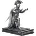 Magnetic Pen Holder For Desk Knight Pen Holder Cool Desk Accessories Roman Commander Kneeling Pencil Holders Finish Statue With Sword Holder