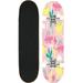 seamless pink dinosaur animal Outdoor Street Sports 31 x8 Complete Skateboards for Beginner Kids Boys Girls Youths Adult