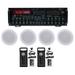 Technical Pro MM2000BT Bluetooth Karaoke Mixer System+(4) 8 Ceiling Speakers