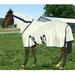 Intrepid International FA84 Fly Sheet & Removable Hood with Repellent Size 84 - Silver with Navy Trim