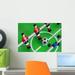 Foosball Table Match Wall Mural by Wallmonkeys Peel and Stick Graphic (18 in W x 12 in H) WM292129