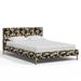 Red Barrel Studio® Platform Bed Upholstered/Cotton in Gray | 37 H x 78 W x 94 D in | Wayfair 751A6C11388946D4AD2914961AE44068