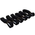 6PCS 2.5M Straps with Fastening Buckle for Car Roof Rack Bike Luggage Kayak Tie Down Strong Ratchet Belt