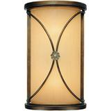 LeCeleBee Wall Sconce Lighting - Atterbury Glass Wall Lamp Fixture Light Watts Bronze WALL SCONCE DIMENSIONS: 11.75 High x 7.25 Wide x 4 Deep...