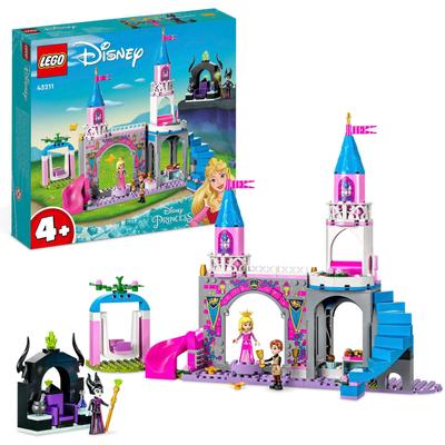 Konstruktionsspielsteine LEGO "Auroras Schloss (43211), LEGO Disney" Spielbausteine bunt Kinder Ab 3-5 Jahren