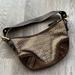 Coach Bags | Coach Signature Shoulder Hobo Bag In Brown | Color: Brown/Gold | Size: Os