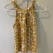 J. Crew Tops | J Crew Woman’s Size 6 Sleeveless Animal Print Blouse. Gold And Tan. Gently Used. | Color: Gold/Tan | Size: 6