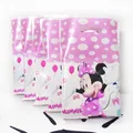 Sacs cadeaux Minnie Mouse strass au chocolat sacs de bonbons sac de fête à thème fournitures de