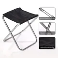 Petite chaise de camping pliante et Portable en alliage d'aluminium tabouret banc siège de