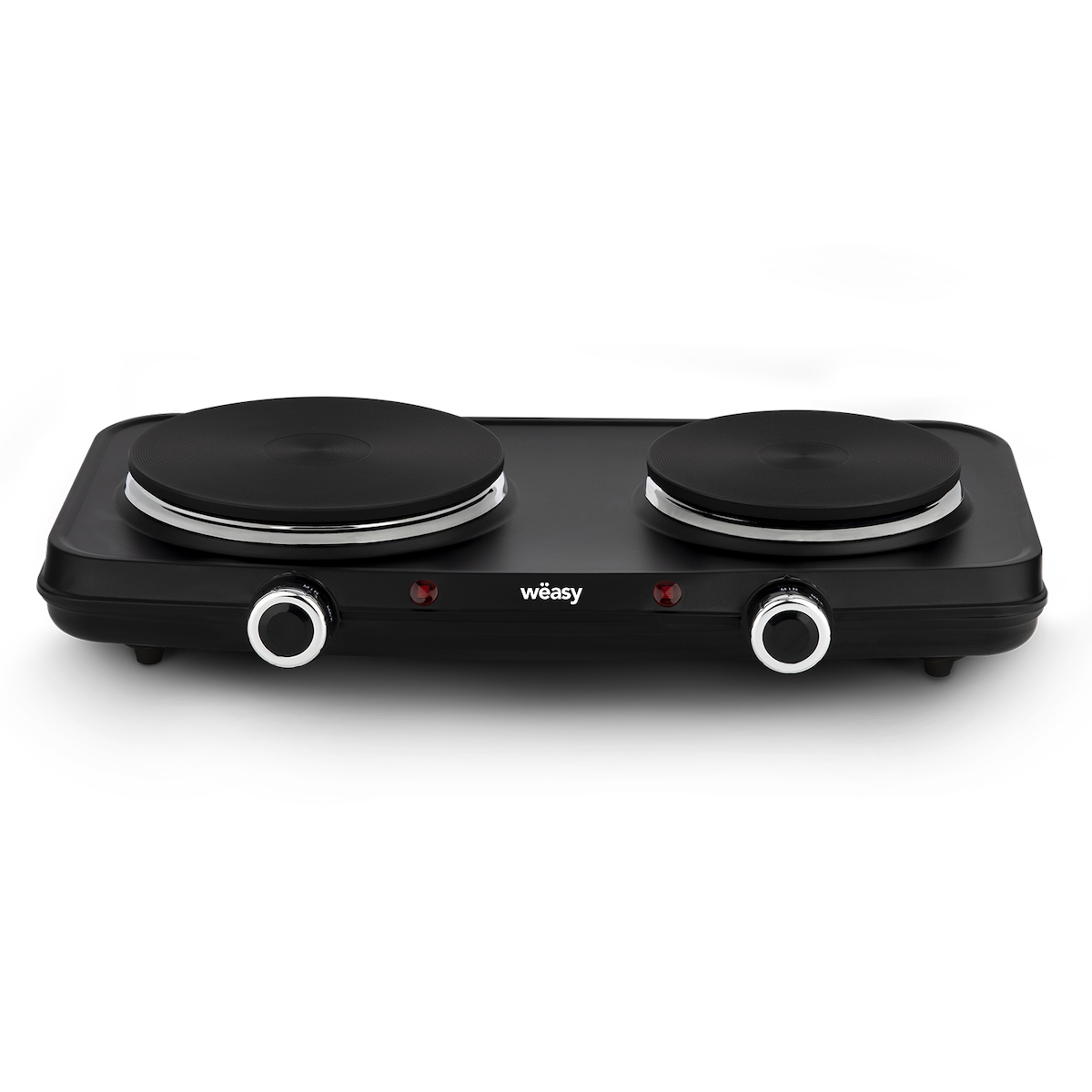 WEASY Wëasy PLW225 Kochfelder / 2 gusseiserne Kochplatten / Thermostat / schwarz / 2250 W Image
