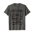 Vintage Made In 1989 T-Shirt zum 34. Geburtstag T-Shirt