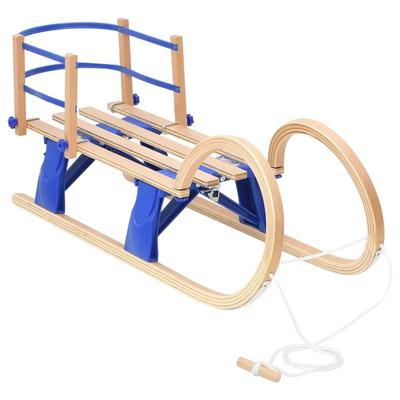 vidaXL Foldable Sledge 43.3