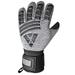 Vizari Pasadena FP Soccer Goalkeeper Gloves for Kids and Adults (7 Black / Silver)