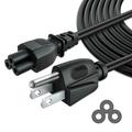 PKPOWER 6ft Listed AC Power Cord Cable Plug Lead For Casio Portable Slim LED DLP Video Projector XJ-240 XJ-A140 XJ-A140V XJ-A155V XJ-A145U XJ-S41 XJ-S35 XJA140 XJA155V XJA145U XJS41 XJS35