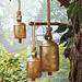 LA TALUS Wind Chimes High Durability Corrosion Resistant Metal Vintage Handmade Rustic Lucky Bells Wind Chimes Garden Supplies