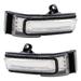 Brock Replacement Driver and Passenger Side Mirror Turn Signal Lights without Spot Light Compatible with 2015-2020 F-150 & 2015-2020 F-150 Raptor