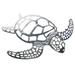 Bicycle Sculpture Life Sea Sea Metal Turtle Wall Metal Wall Art Metal Metal Decor Decoration & Hangs