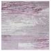 SAFAVIEH Adirondack Rudyard Abstract Area Rug Grey/Purple 4 x 4 Square