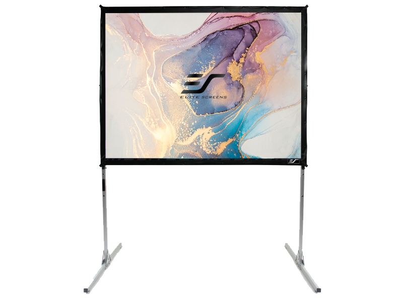 ELITE SCREENS Beamer Leinwand ,/QUICKSTAND FAST FOLD LEINWAND PRO - MOBILELEINWAND/120/geeignet für: Normale Projektoren Image