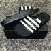 Adidas Shoes | New Adidas Adilette Boost Slides In Black | Color: Black/White | Size: Various