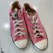 Converse Shoes | Converse Pink Sneaker Tennis Shoes | Color: Pink/White | Size: 6